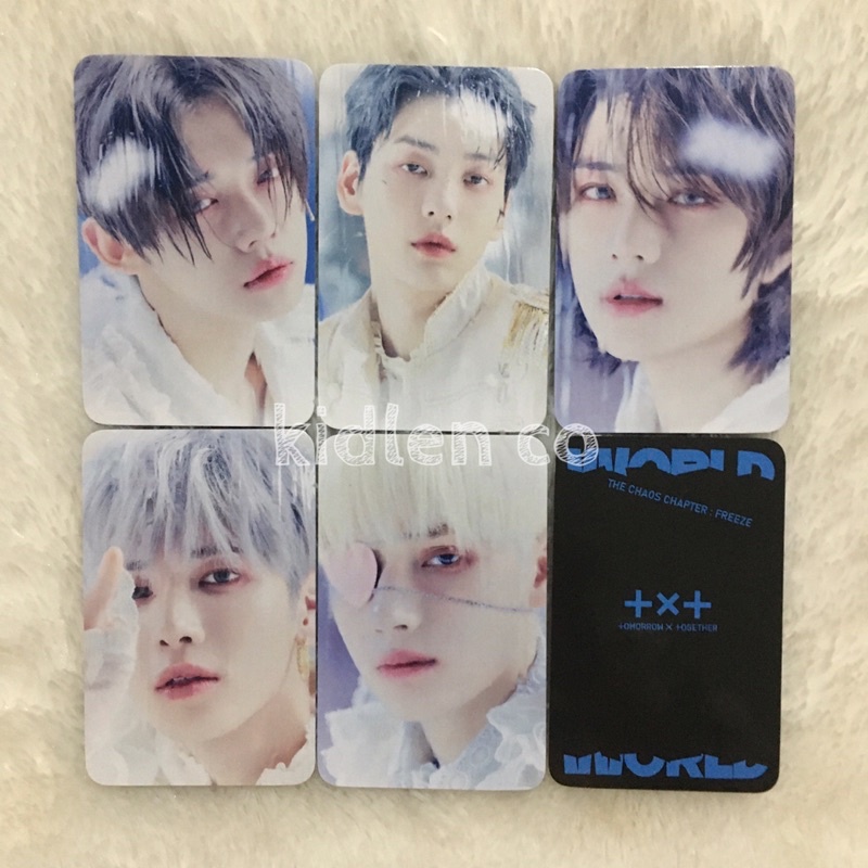 [MIN 3] TCCF FREEZE ♡ txt unofficial premium pc photocard 310 gsm 2 sisi ♡ the chaos chapter world boy you magazine ♡ Yeonjun Soobin Beomgyu Taehyun Hueningkai dupe