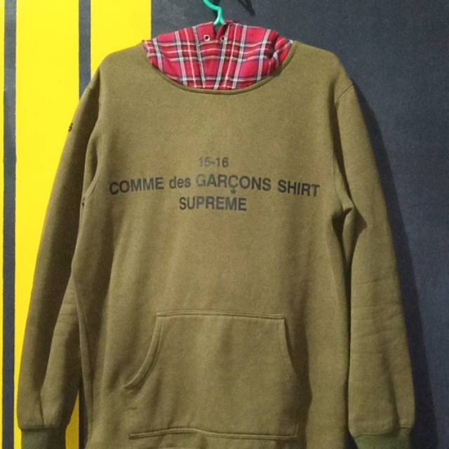 SWEETER SUPREME X COMME
des GARCONS SHIRT