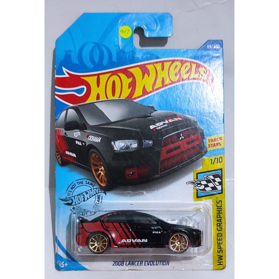 Hotwheels 2008 Lancer Evolution