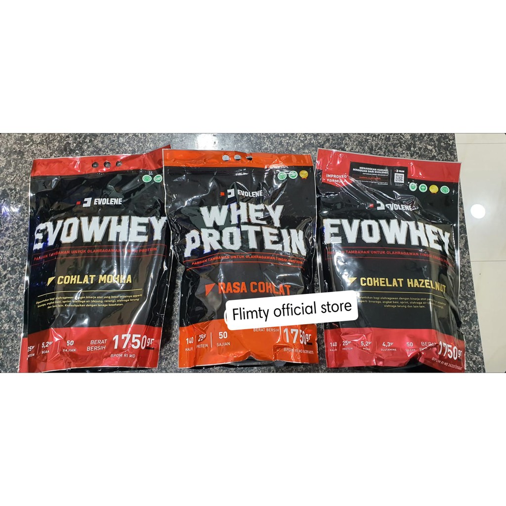 EVOLENE EVO WHEY PROTEIN SUSU GYM EVOWHEY FITNES FITNESS