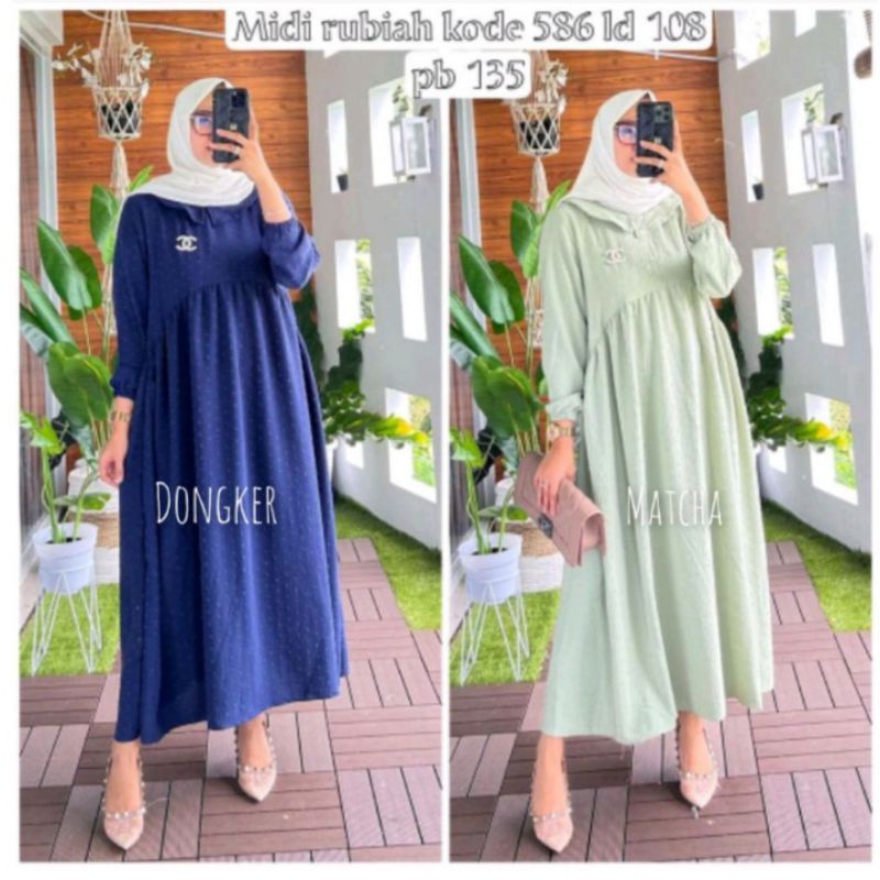 Midi Dress Rubiah New