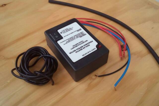 Saklar sensor sentuh pengaman sepeda motor otomatis - kunci rahasia-2