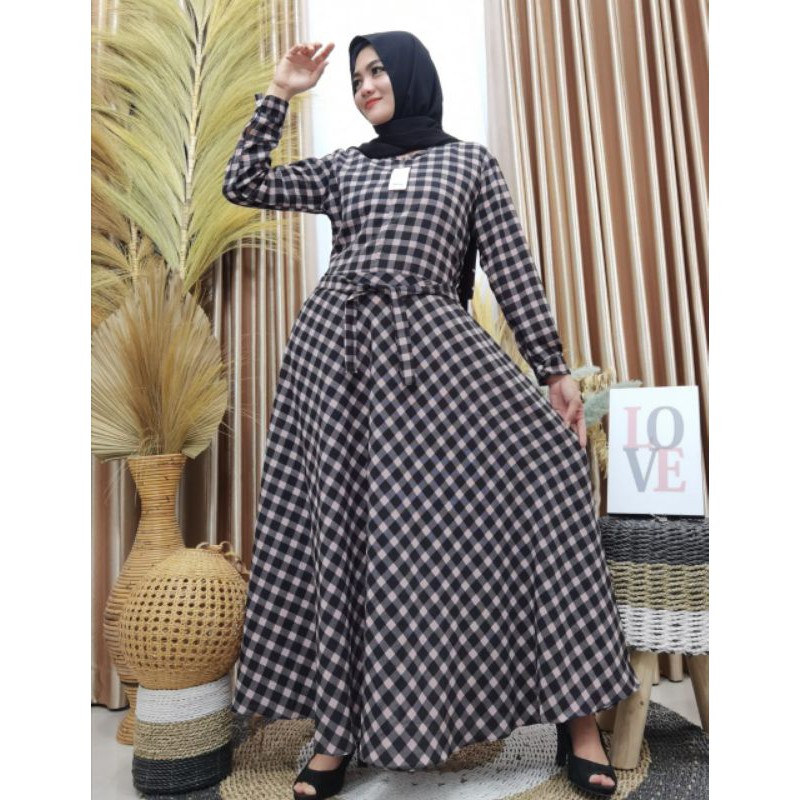 MONALISA KLOK MAYUNG MOTIF KOTAK TERBARU