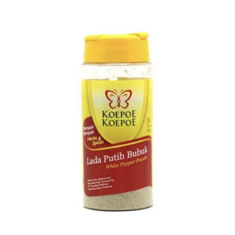 

SayurHD Koepoe Koepoe Lada Putih Bubuk 85gr
