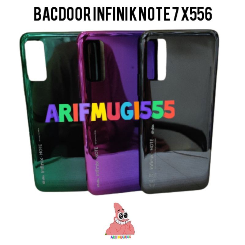 BACKDOOR BACKCOVER KESING CASING HOUSING TUTUP BELAKANG INFINIK NOTE 7 X556 ORIGINAL