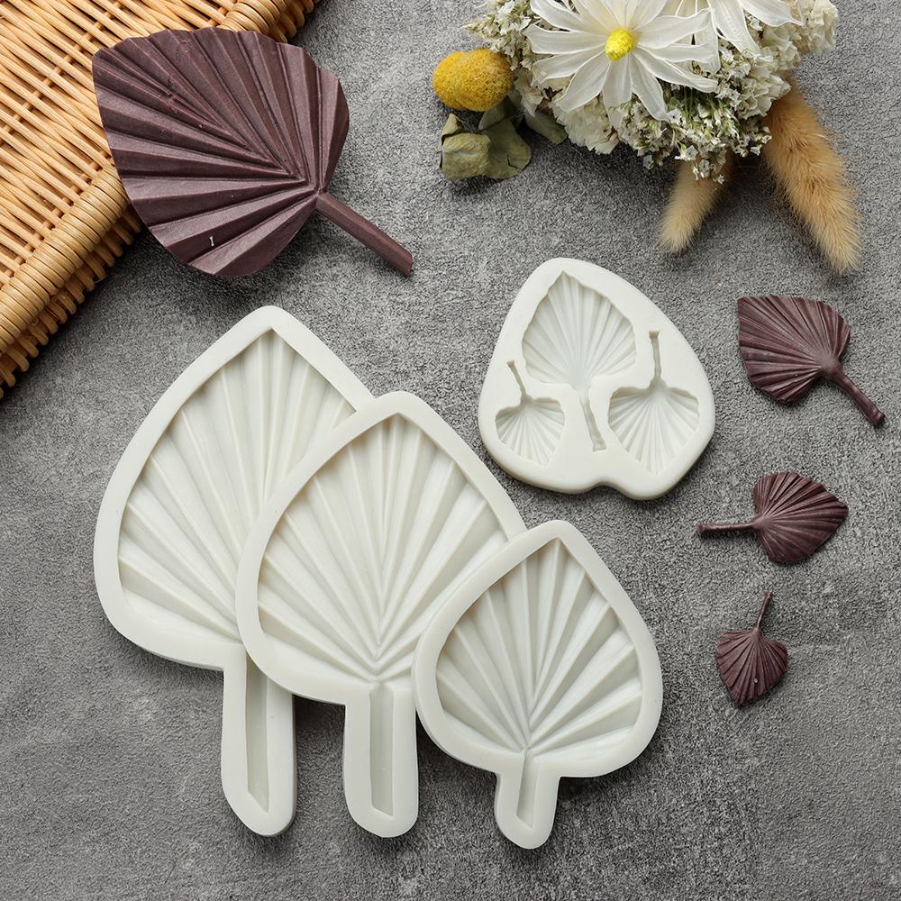 Preva Cetakan Silikon Daun Palm Alat Baking Dekorasi Fondant Candy Resin Tools