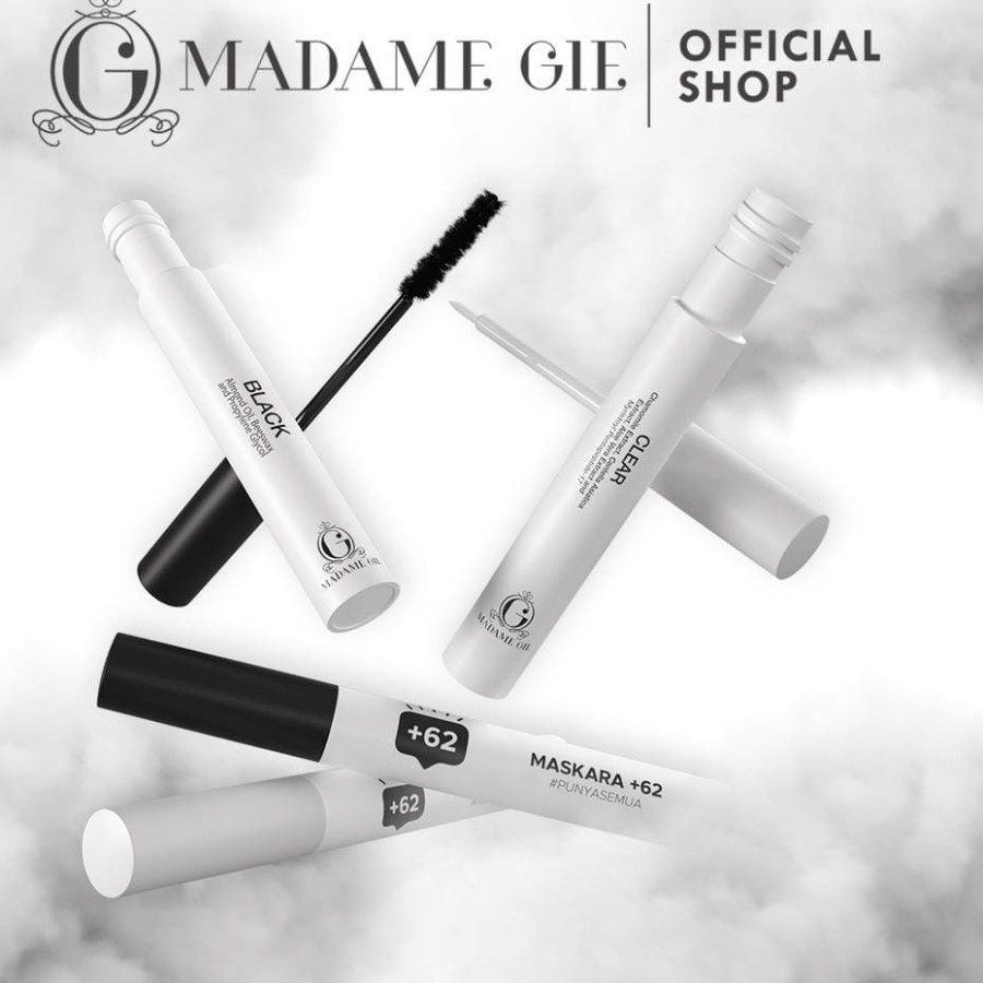 MADAME GIE +62 MASCARA BLACK &amp; CLEAR - Maskara