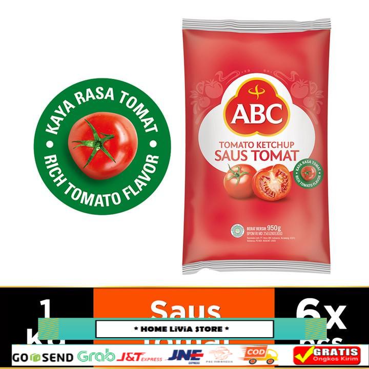 

ABC Saus Tomat 1 kg - Multi Pack 6 pcs