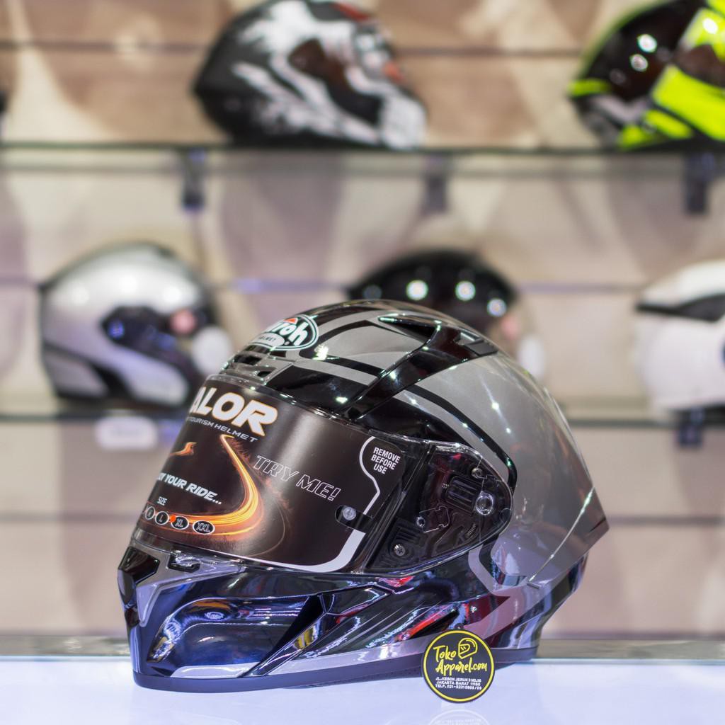 HELM AIROH HELMET - VALOR - MARSHALL GREY