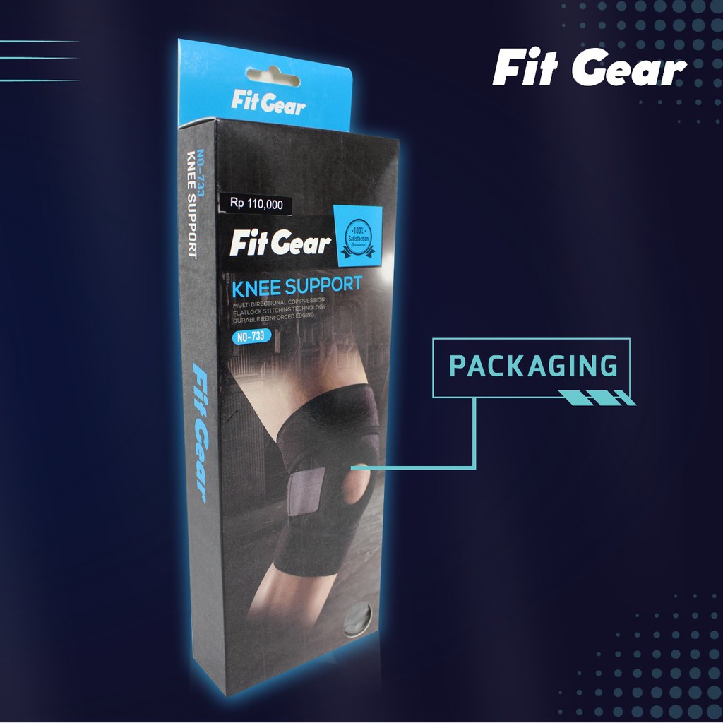 Knee Support / Pelindung lutut Fit Gear NO 733