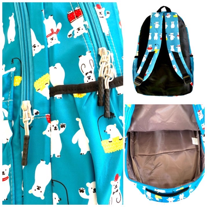 Tas Ransel Wanita import Backpack Fashion Bag Anak Tas sekolah Remaja SD SMP SMA