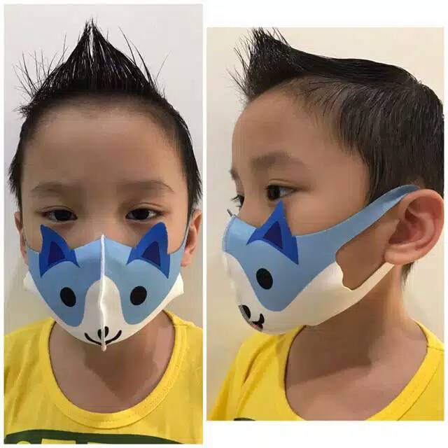 Masker anak scuba karakter