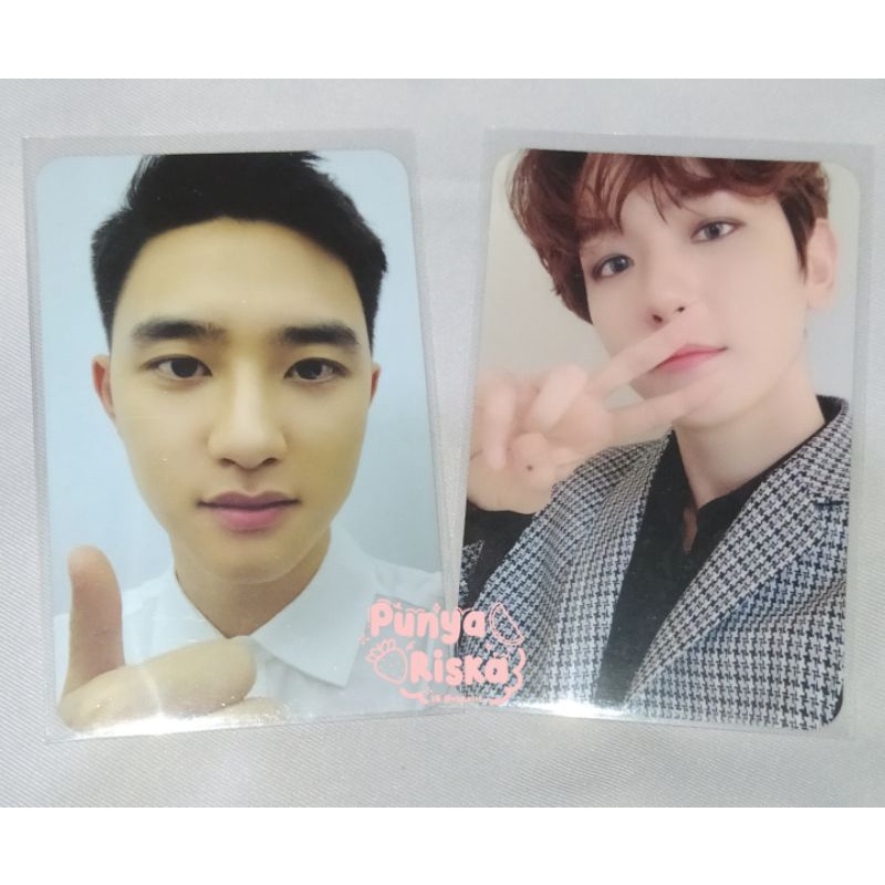 Photocard Welkit D.O. Kyungsoo Baekhyun EXO