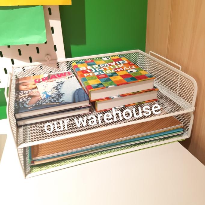 

Office & Stationery | Document Organizer | Dronj0Ns Tempat Surat, Rak Kertas, Document Letter Tray 2 Susun Putih | Best Seller