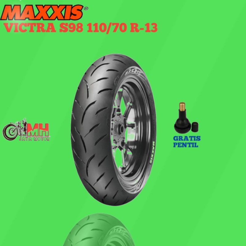 BAN DEPAN MOTOR NMAX 110/70 -14 TUBLES/ MAXXIS VICTRA