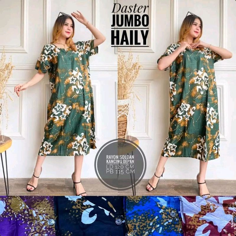 Daster Jumbo Haily / Daster Jumbo / Daster Rayon Jumbo / Homedress Premium Jumbo / Homedress Jumbo V