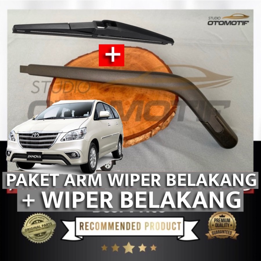 PAKET GAGANG WIPER BELAKANG INNOVA 2005-2015 ARM WIPER BELAKANG 1 SET