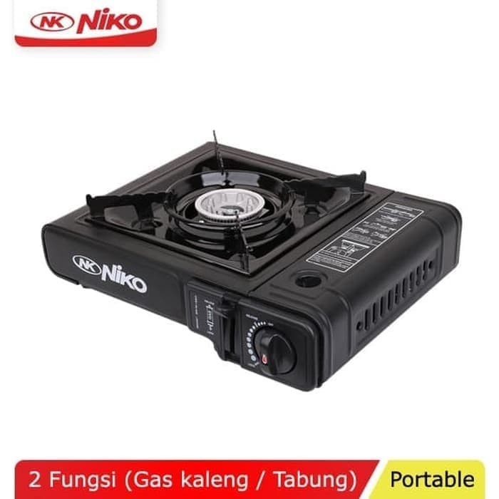 NIKO NK-268 Kompor Gas Portable 2 in 1 - Two Function Portable Stove