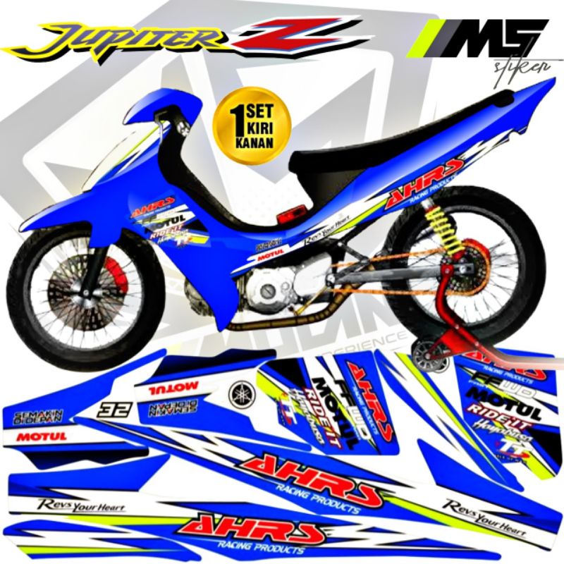 Decal Sticker Striping Variasi Jupiter Z Burhan 2004-2009 & Jupiter Lama 2001-2004 AHRS | Spark Z - 