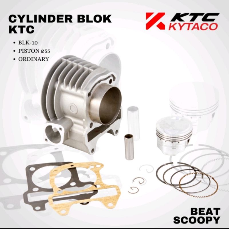 blok seher KTC beat karbu  & scoopy karbuukuran 55mm