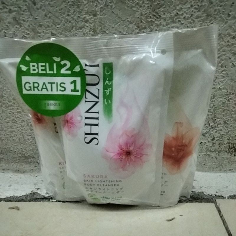 shinzui  sabun cair 420 ml beli 2 gratis 1