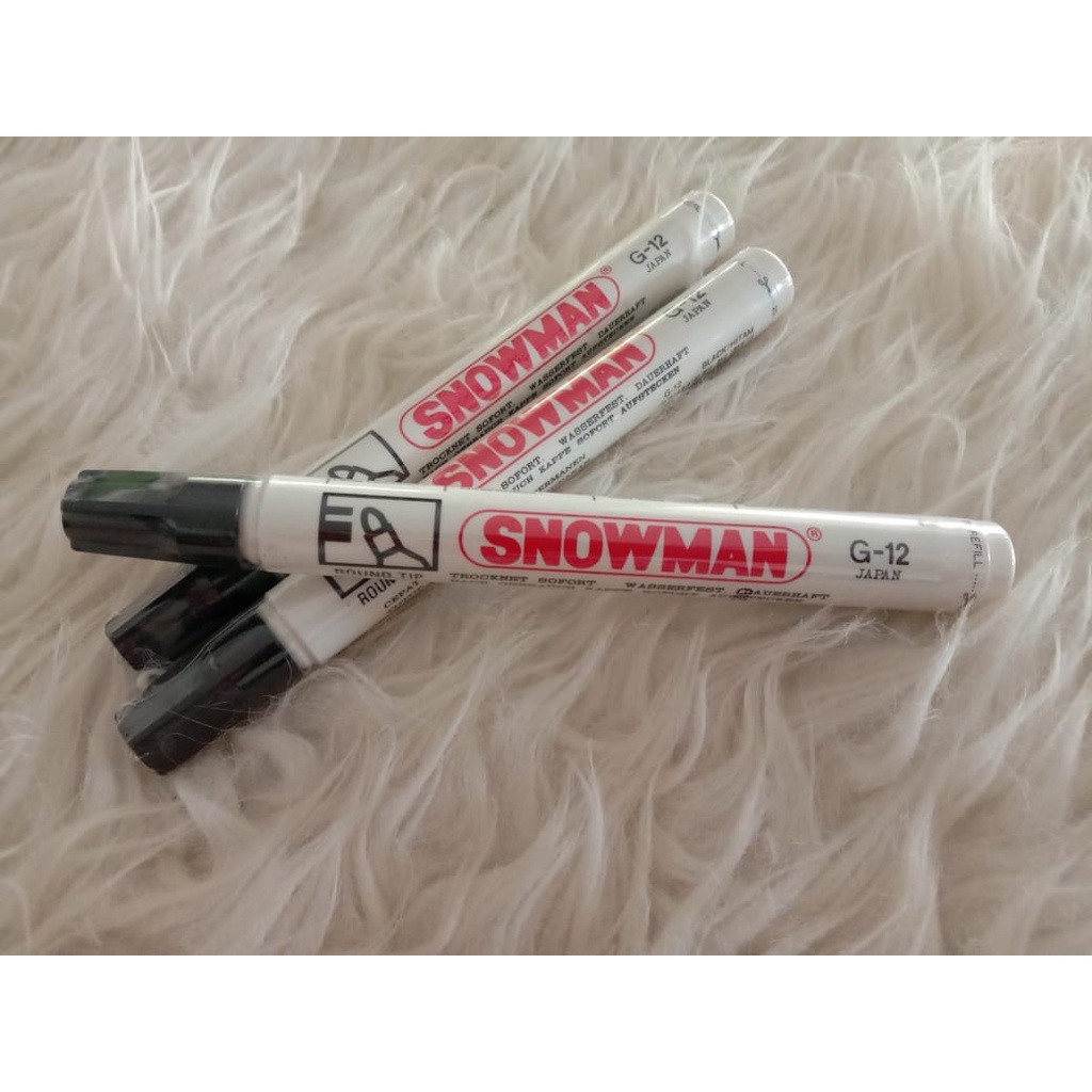 

Spidol snowman permanent