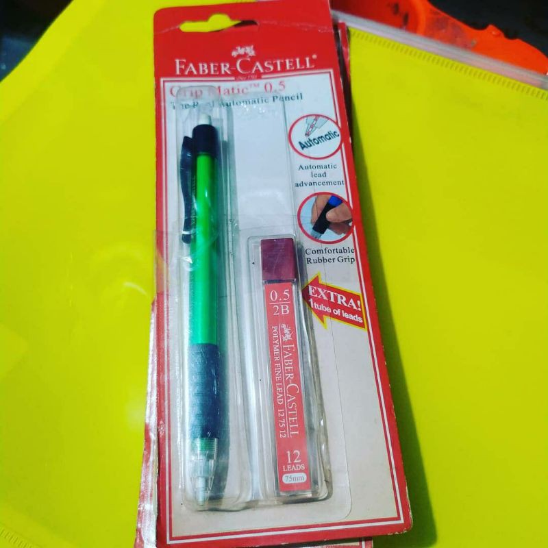 

FABER CASTELL Grip Matic 0.5 (Pensil Mekanik)