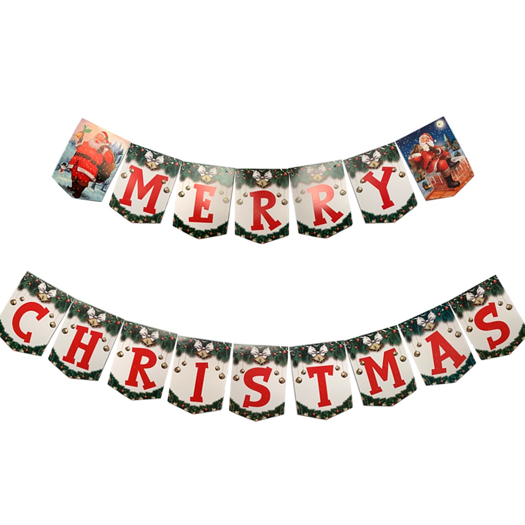 Banner Flag MERRY CHRISTMAS