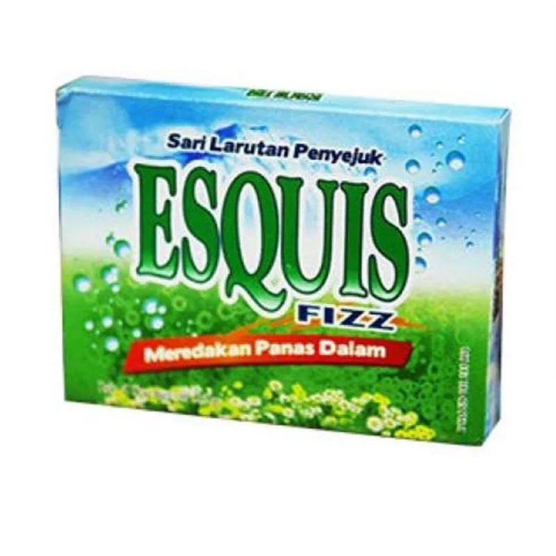 Esquis Fizz Kemasan Box isi 4 sachet@5,5gr