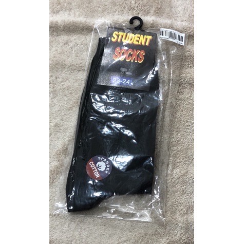 KAOS KAKI SEKOLAH STUDENT SOCKS KAOS KAKI PANJANG ANAK SD, SMP, SMA Ecer (1pcs) BAHAN 100% Katun