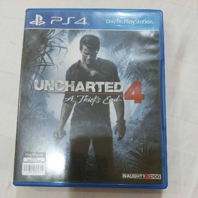 BD Uncharted 4 PS4 Bekas