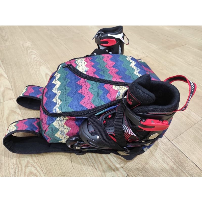 Skatebag/Tas sepatu roda/SLICA skatebag/InlineSkate/SepatuRoda