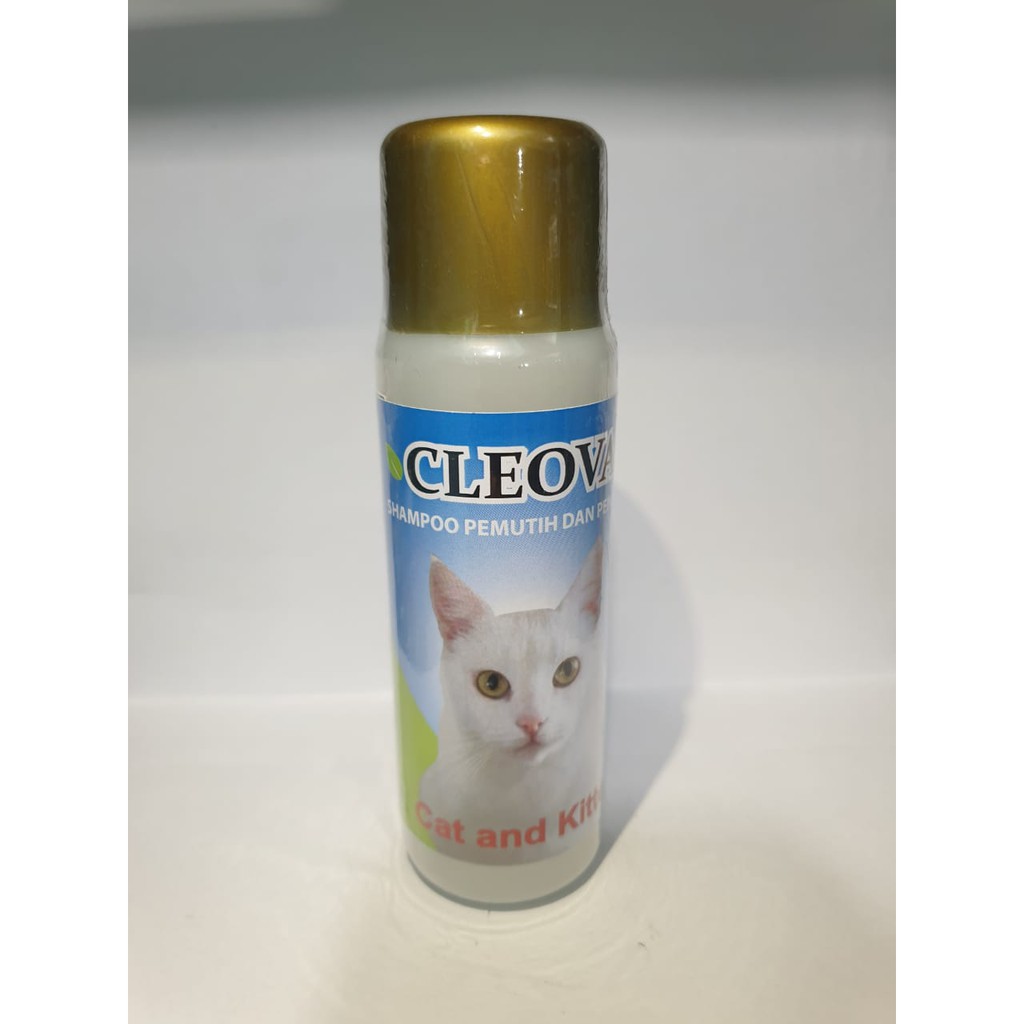 SAMPO KUCING BULU PUTIH SHAMPO PEMUTIH BULU KOTOR CLEOVA