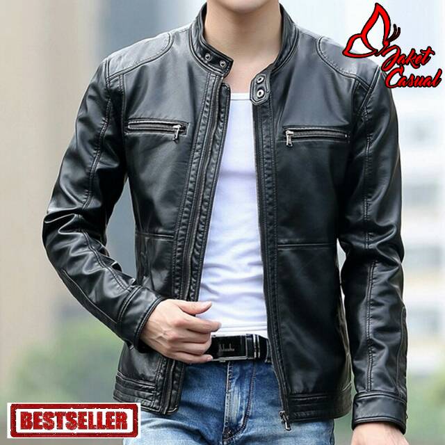 107 Model Jaket Kulit Bagus HD Terbaik