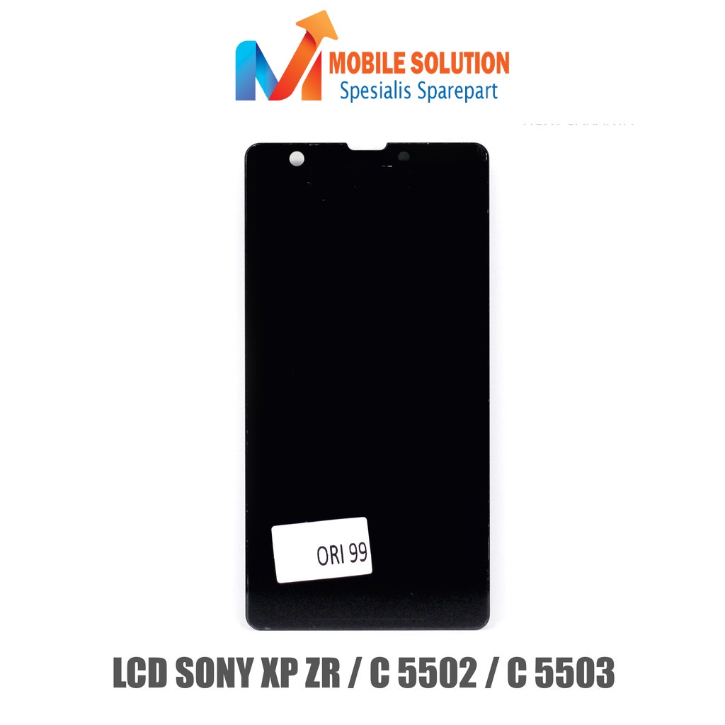 Grosir LCD Xperia ZR C5502 C5503 ORIGINAL 100%  Fullset Touchscreen Garansi + PACKING / Bubbel