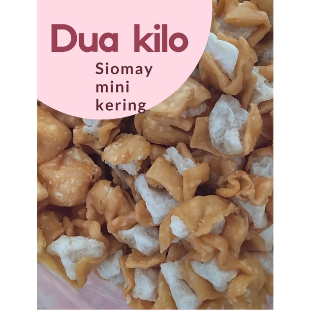 

siomay mini kering isi 2 kg