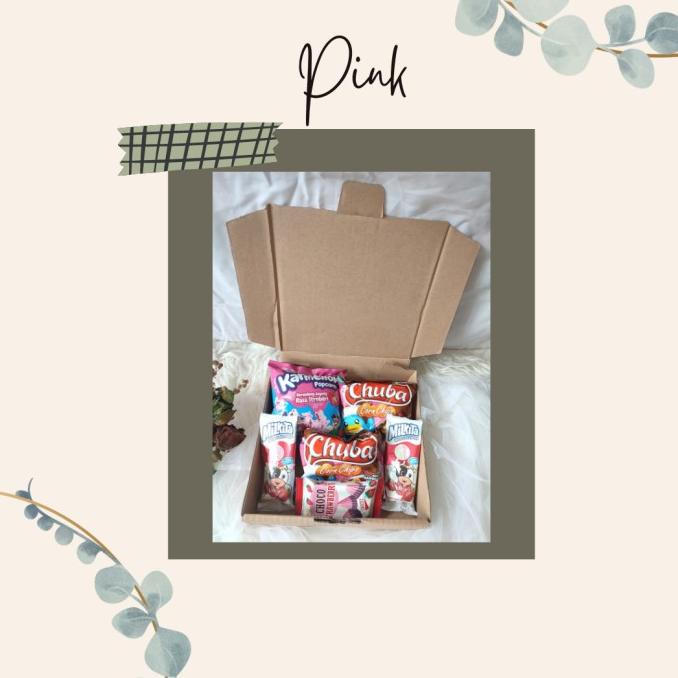

Sale!!! Snack Box | Hampers | Snack Gift | Kado Ultah | Gift Wisuda | Pink - Paling Diminati
