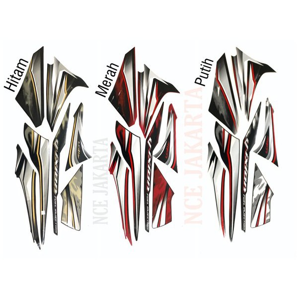 STIKER STRIPING VIXION 2011