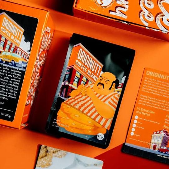 

[ COD ] Originutt Blend (200 gr) roasted beans specialty coffee biji kopi TERLENGKAP Kode 730