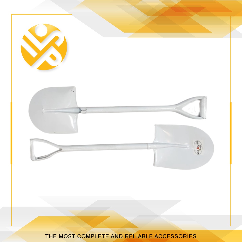 Sekop Lancip Gagang Besi / Sekop Pasir Gagang Besi