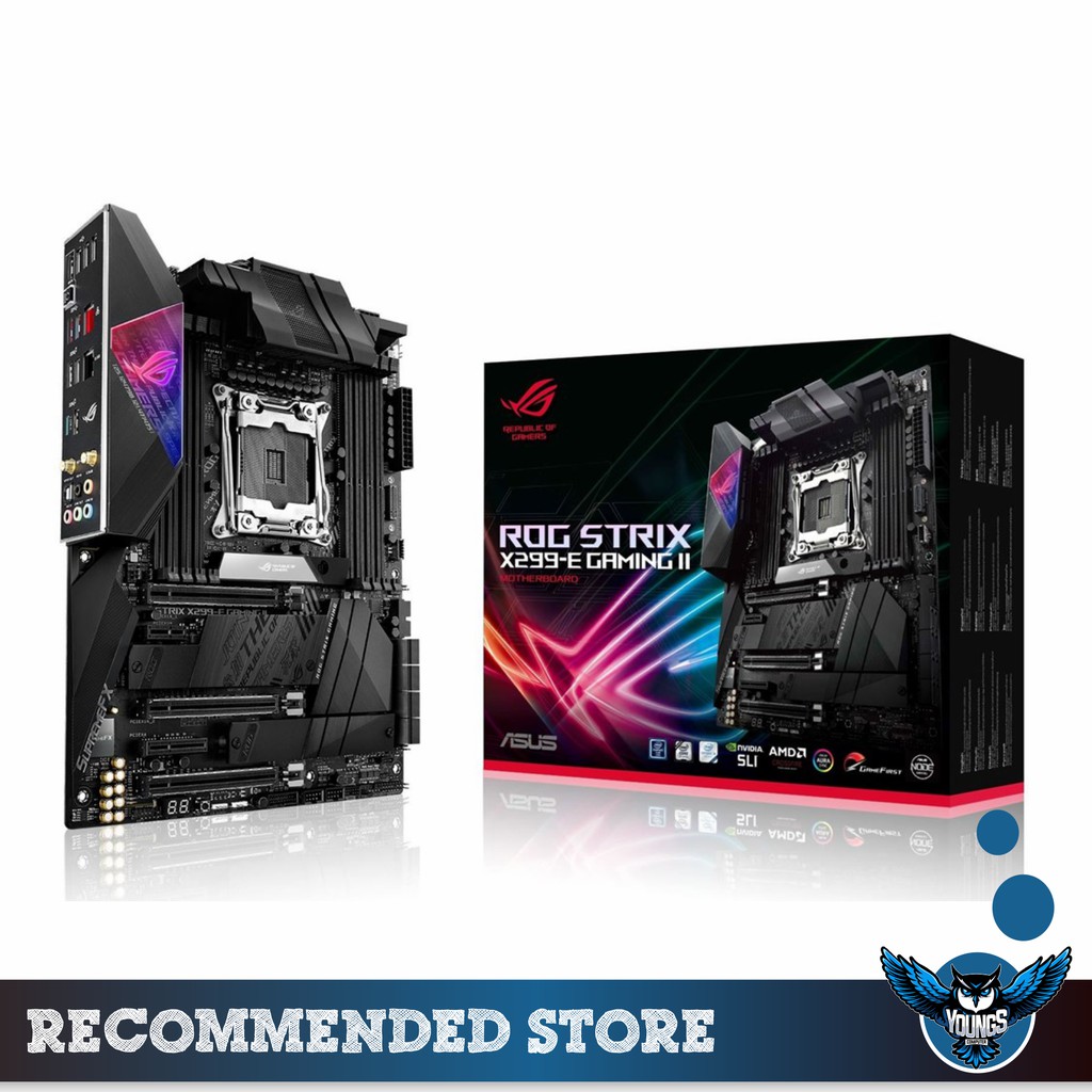 MOTHERBOARD INTEL ASUS ROG STRIX X299-E GAMING II LGA 2066 ATX