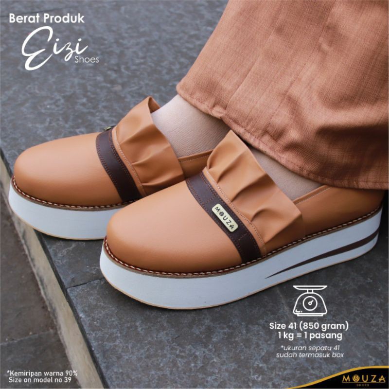 READY SEPATU PLATFORM EIZI BY MOUZA SHOES SEPATU WANITA WEDGES