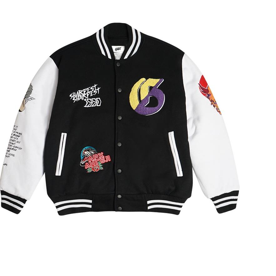 ✅Dijamin Aman❤GRDT Sharpest Varsity Jacketproduck terlaris