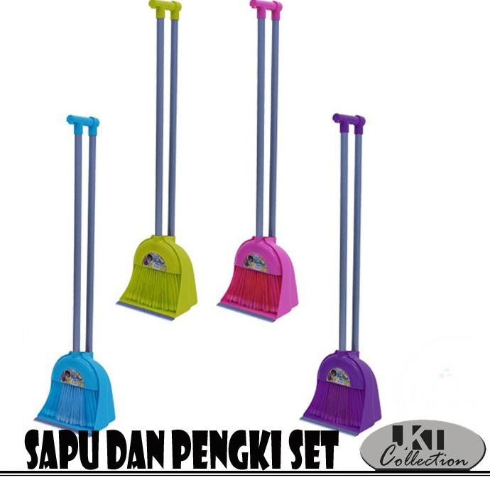 ✅Terlaris Davinci Sapu & Pengki SET HW7157 - Pink