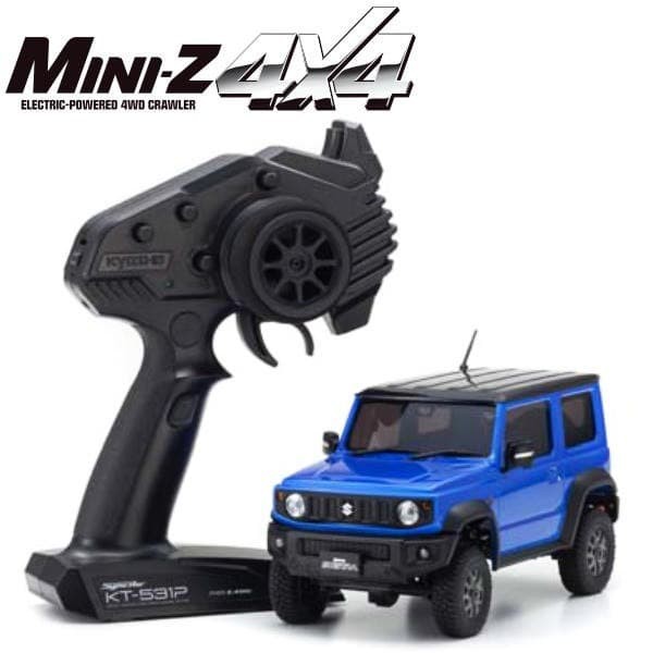 RC Car Mini-Z Kyosho 4x4 1/18 Suzuki Jimny Sierra Metallic Crawler RTR