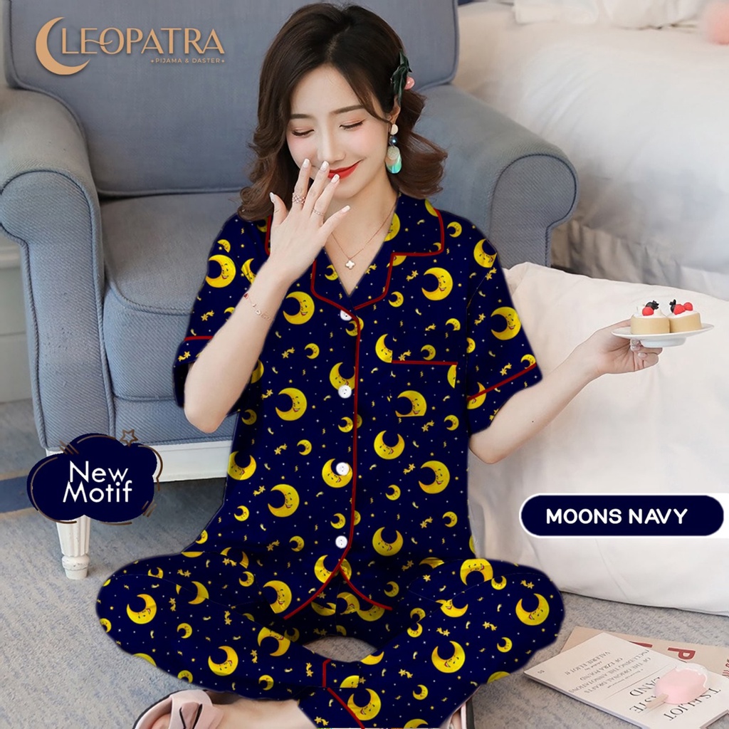 Piyama CP All size  / Baju Tidur Motif Dewasa Cleopatra