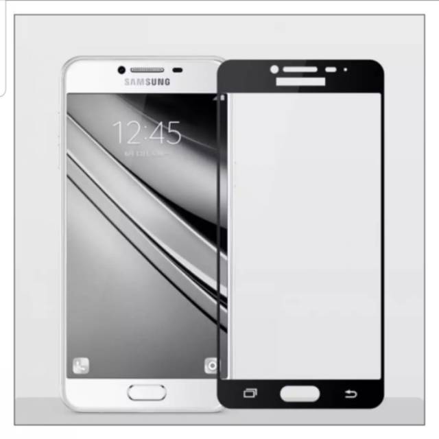 Samsung J5 2016, J7 2016, J2 2015 Tempered Glass Anti Gores Kaca Scren Guard Full Cover
