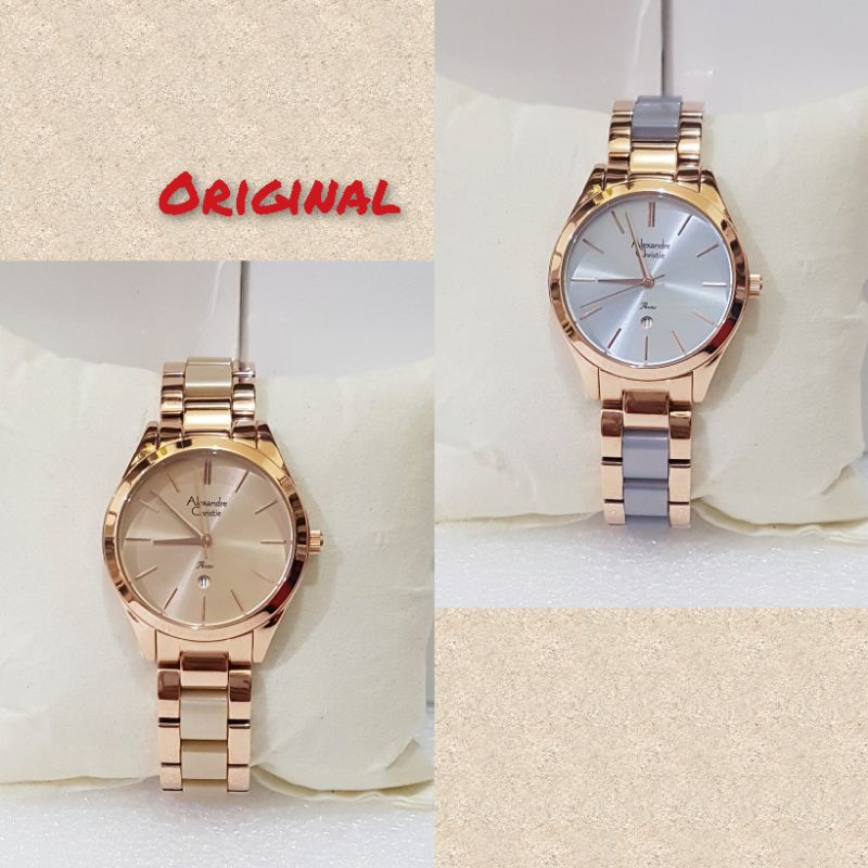 Alexandre Christie Ac 2919 Jam Tangan Wanita Original