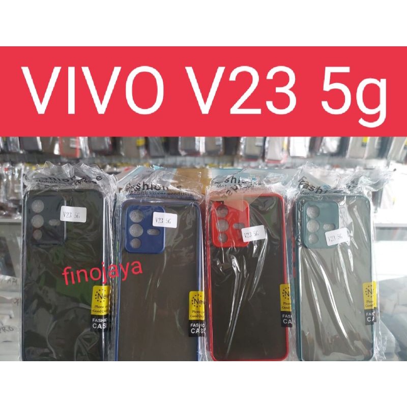 Case Aero My Choice Vivo V23 5g Silikon Dove Pelindung Camera
