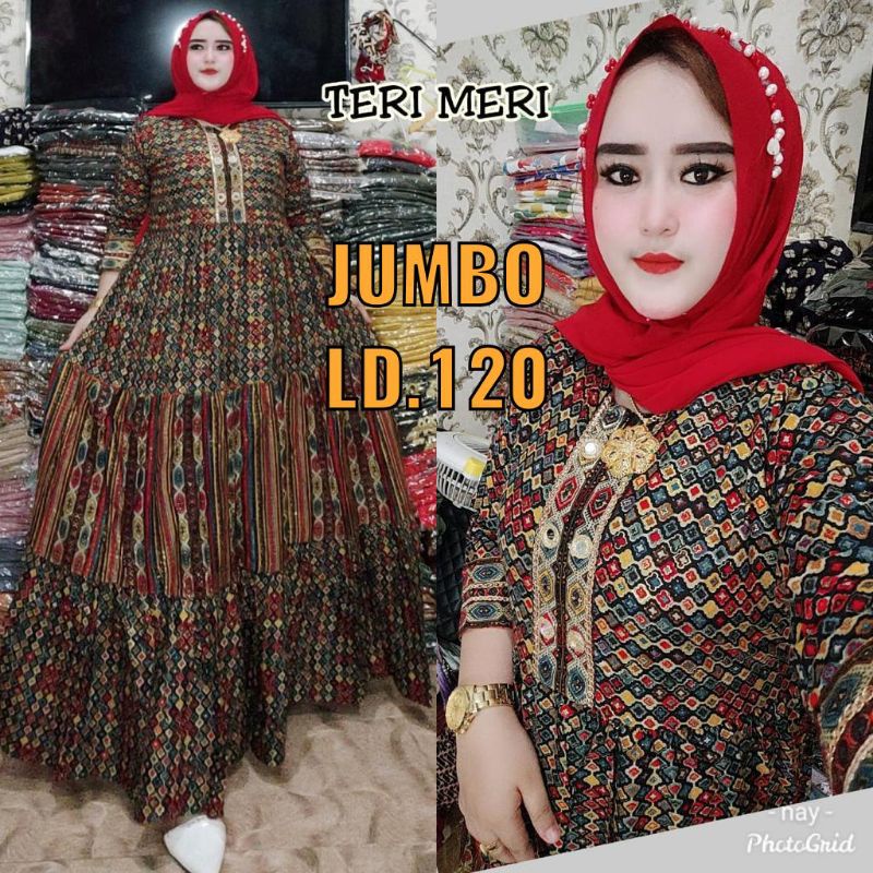 gamis India terbaru teri Meri jumbo